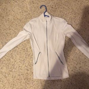 white lululemon jacket